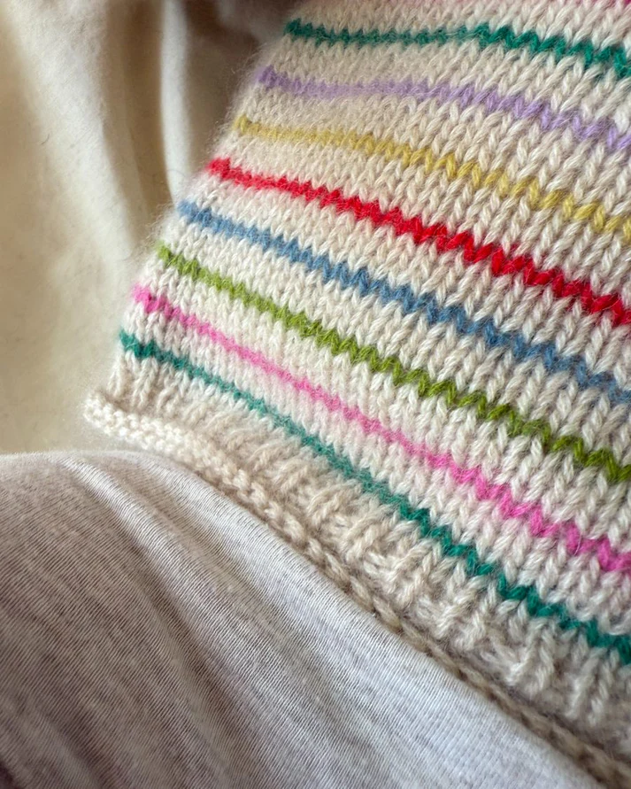 Frankie Sweater Baby - Mönster - 2