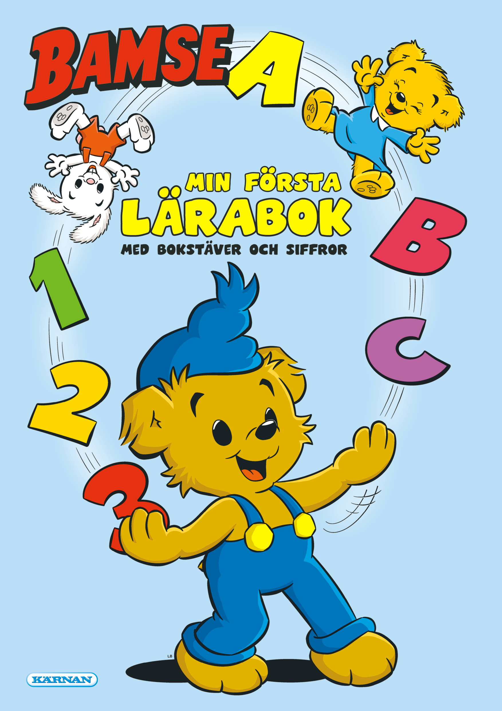 Bamse min första lärabok med bokstäver och siffror