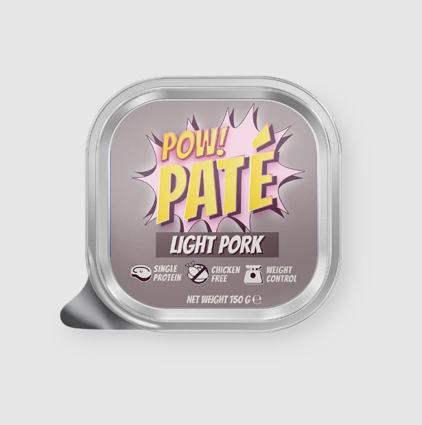 POW! Dog Adult Light Pork Paté 150 g