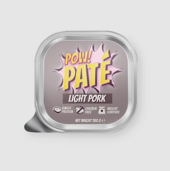 POW! Dog Adult Light Pork Paté 150 g