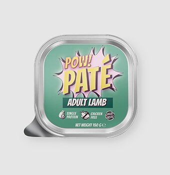 POW! Dog Adult Lamb Paté 150 g