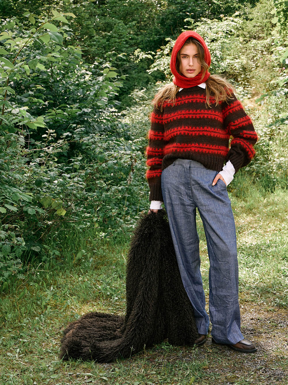 Sandnes Ridge Sweater 2507_08 (20 m flerfärgsstick st 4) - 6