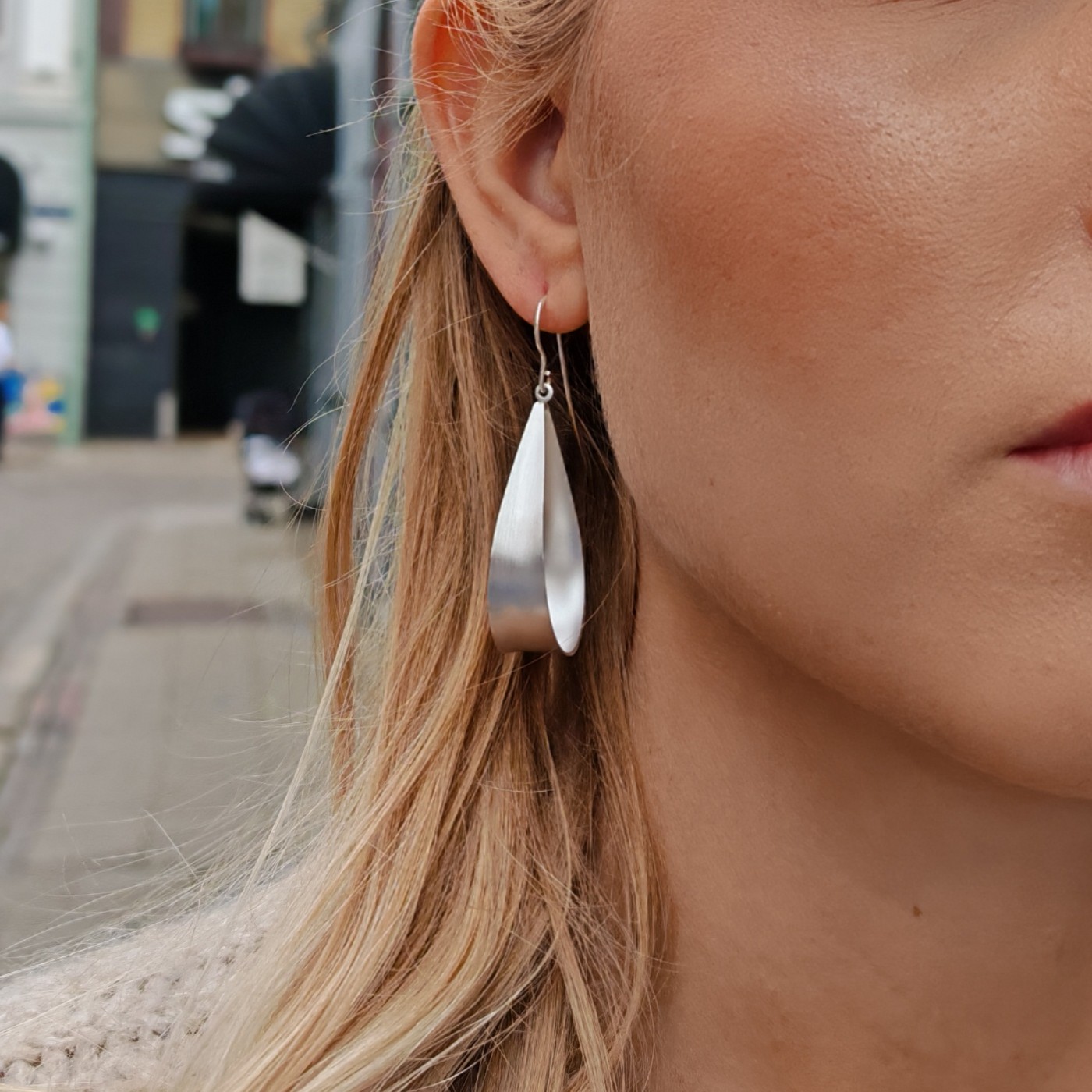 Kelim Twirl örhängen silver