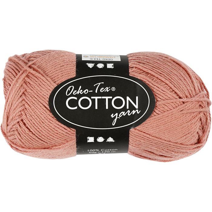 Oeko-Tex Cotton Yarn - Gammelrosa 8/4