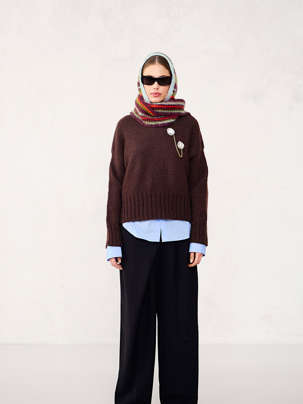 Sandnes Snuggle Hood 2507_11 (17 m st 4,5) - 2