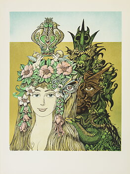 The Crowned Bride (Unsigned)