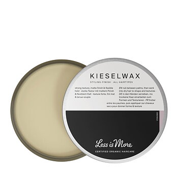 Less is more  Kiesel Wax - Matt Hårvax