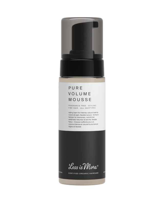 Less is more  Pure Volume Mousse - Volym mousse