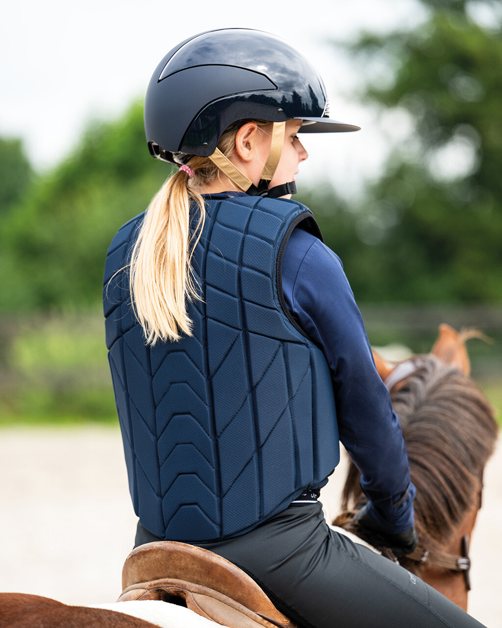 Säkerhetsväst - Junior - Navy & Svart - 8