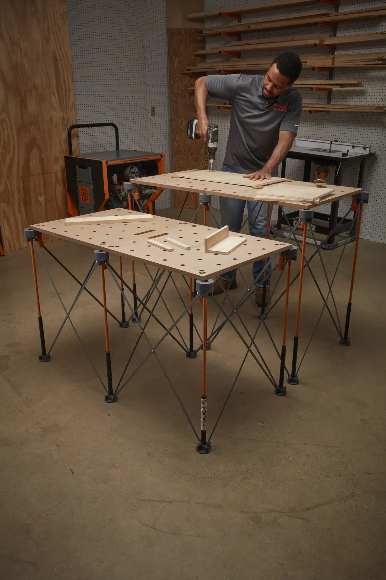 Workbench Bora 600 mm x 1200 mm superspeed - 5