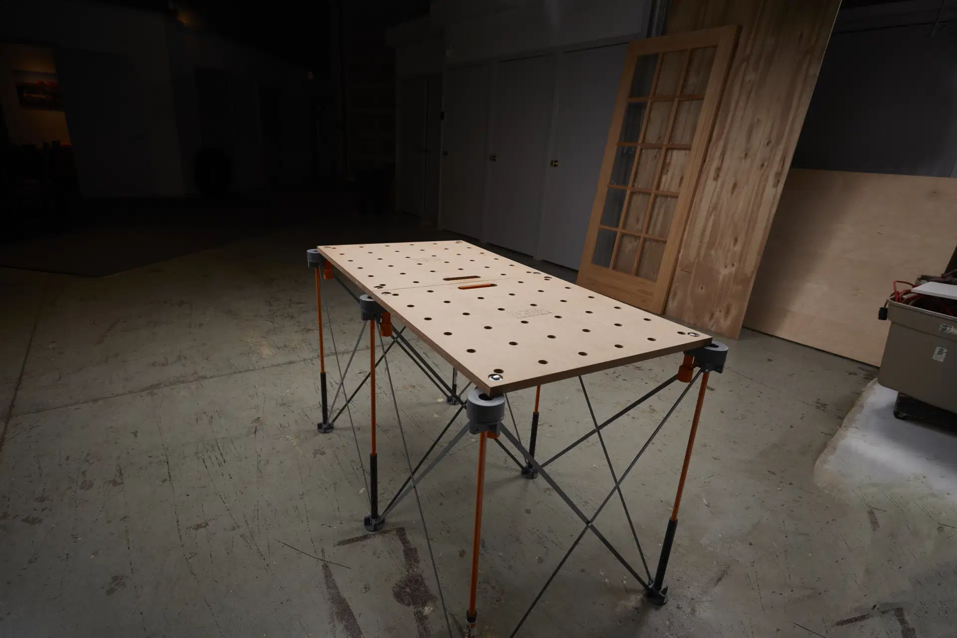 Bordsskiva Bora 610 mm x 1200 mm passar Bora arbetsbänkar - 4