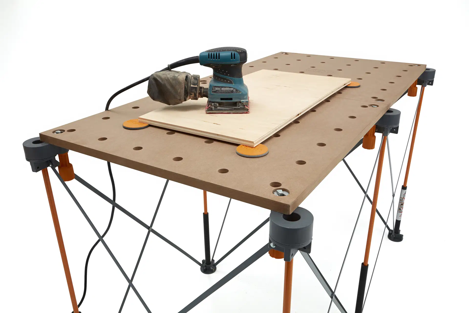 Antislip steunplaten voor Bora werkbank en tafelblad 6 stuks - 2