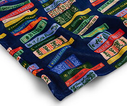 Fleece Blanket Bookshelf