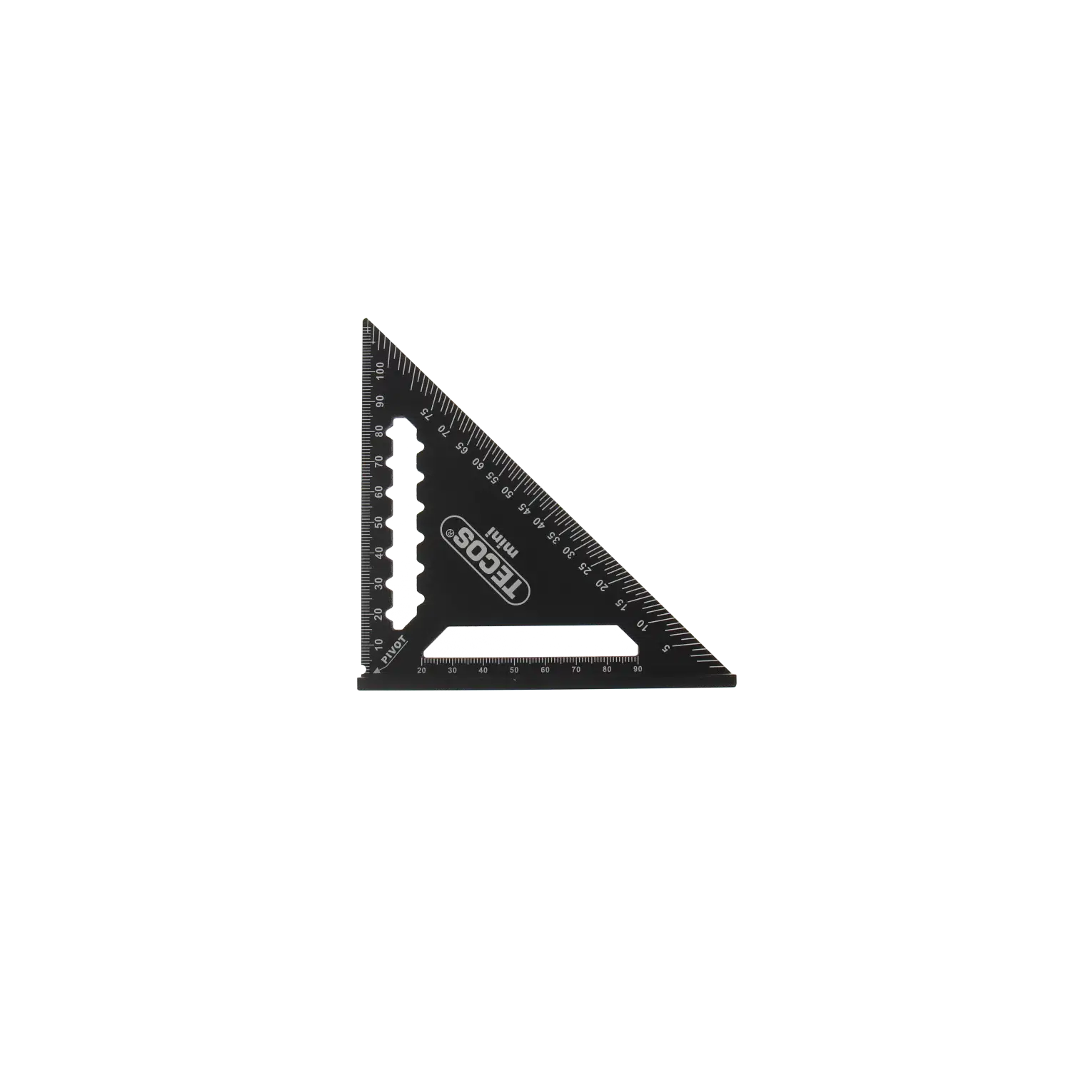 Carpentry angle Tecos black aluminum proline