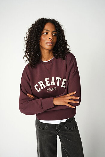 MMCelli O-LS Sweatshirt Fudge