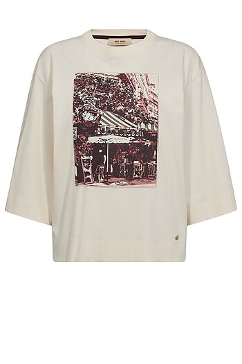 MMSalmo O-3/4 Sleeve Tee Fudge