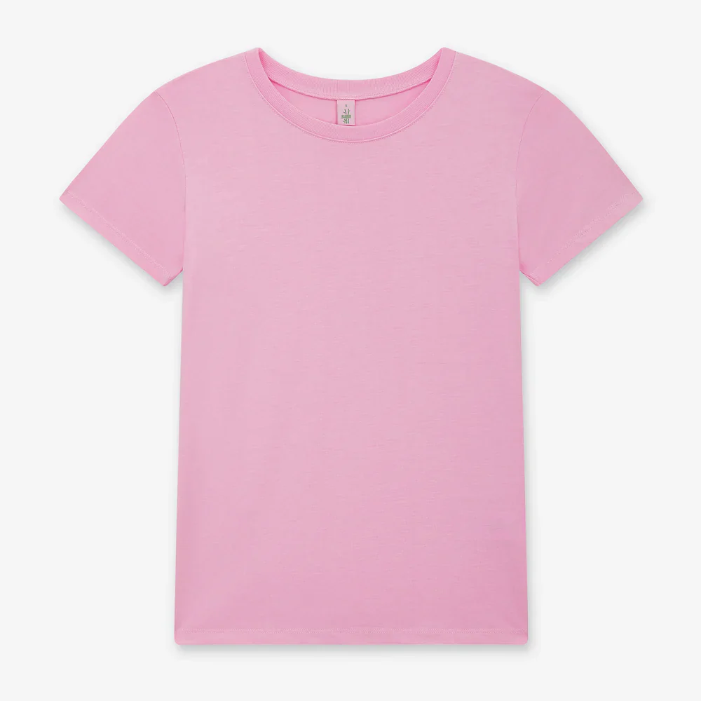 Bamboo T-shirt damstorlek - Rosa - 2