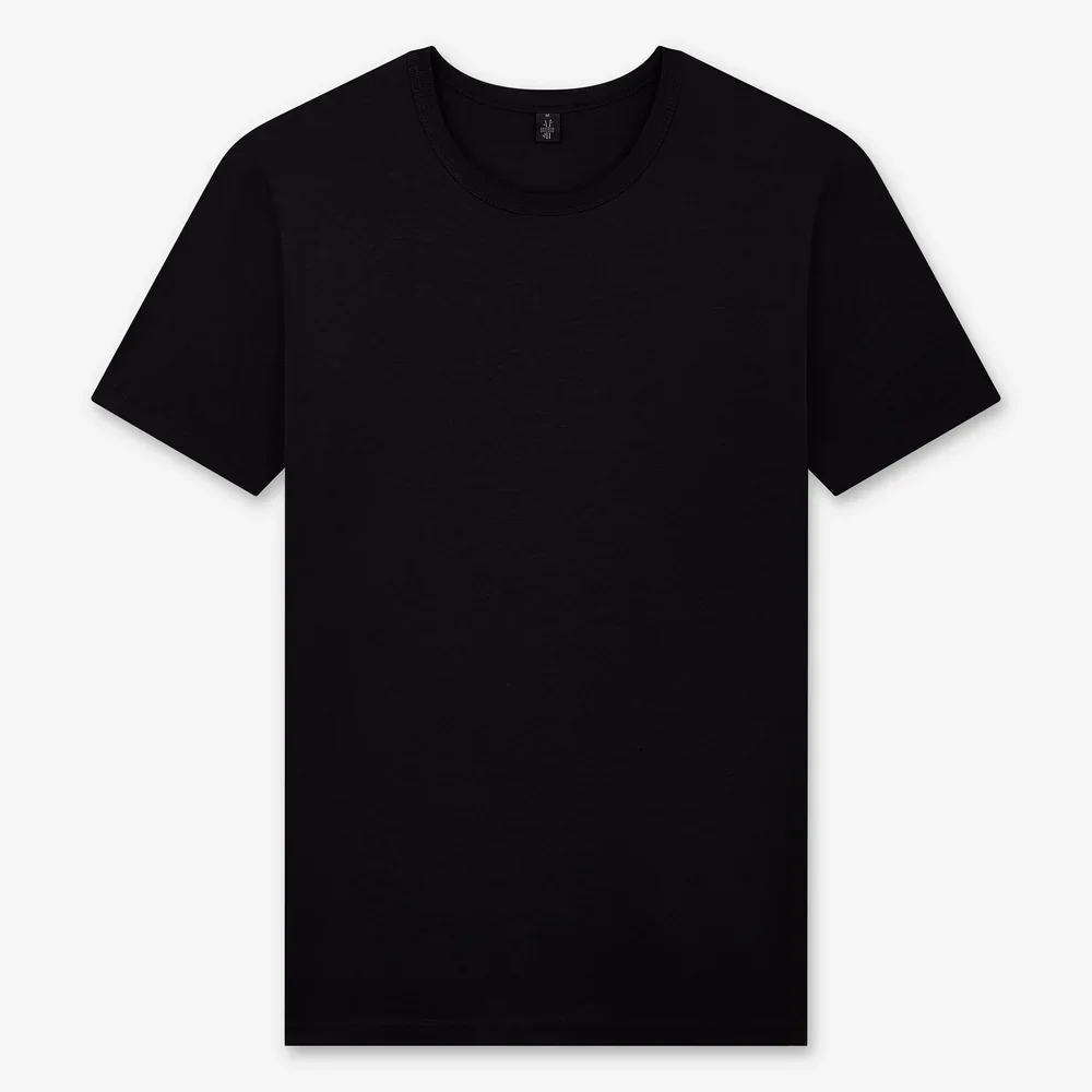 Bamboo T-shirt herrstorlek - Svart