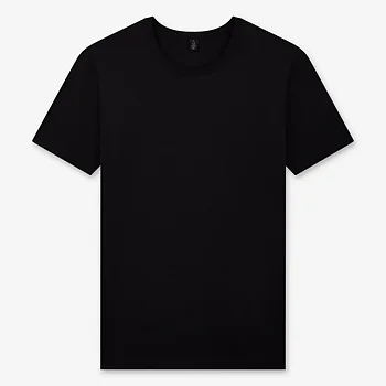 Bamboo T-shirt herrstorlek - Svart