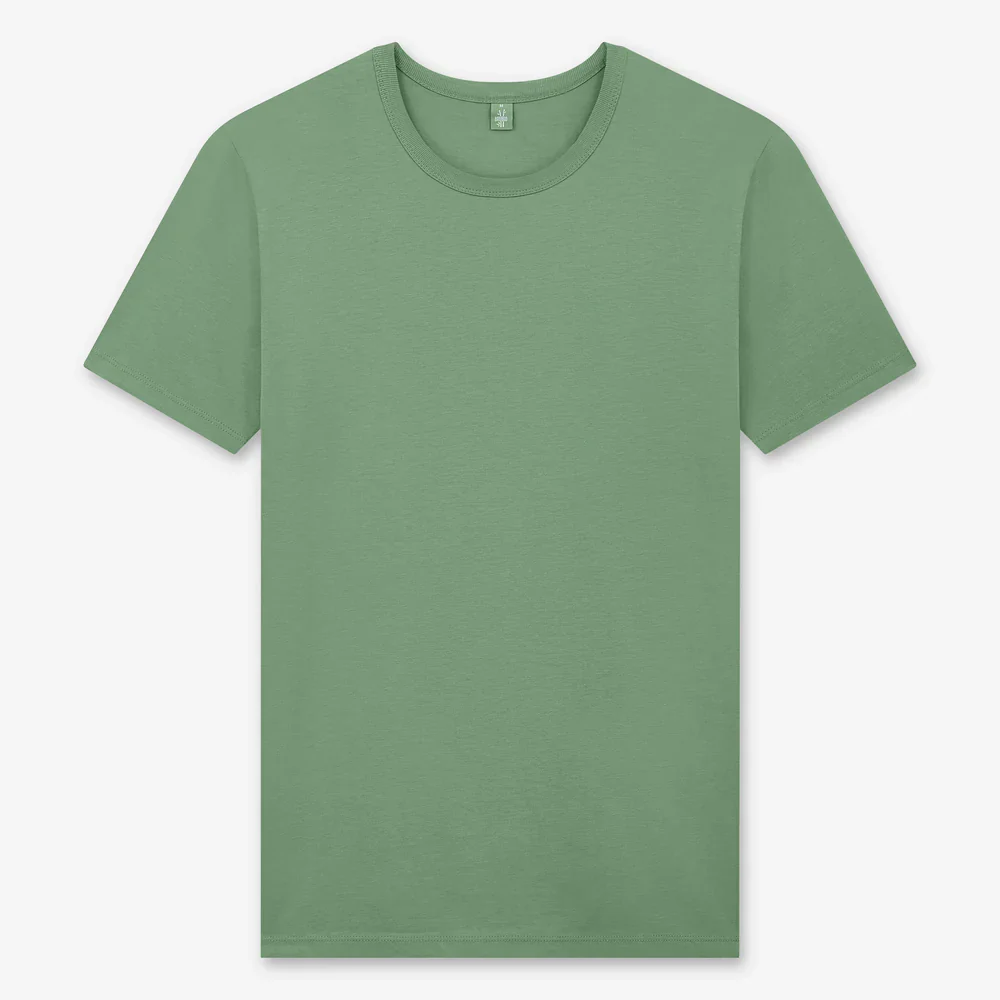 Bamboo T-shirt herrstorlek - Grön
