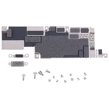 iPhone 15 Pro inre reparation moderkort järnplåtsskydd med skruvar - Original