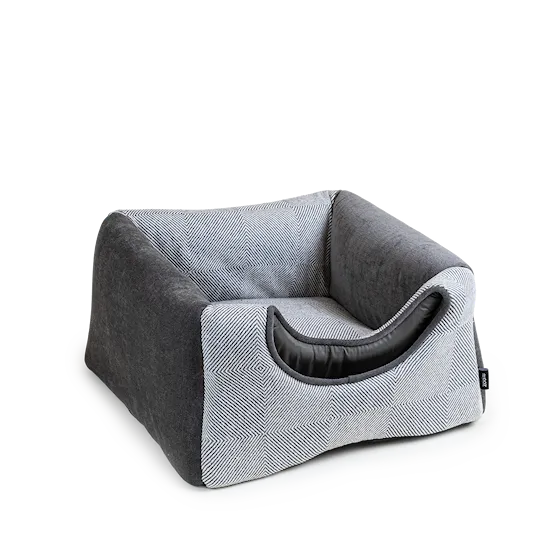 Selected by ZOO Bed 2in1 Hedvig, 40x40x39cm, Gray - 2