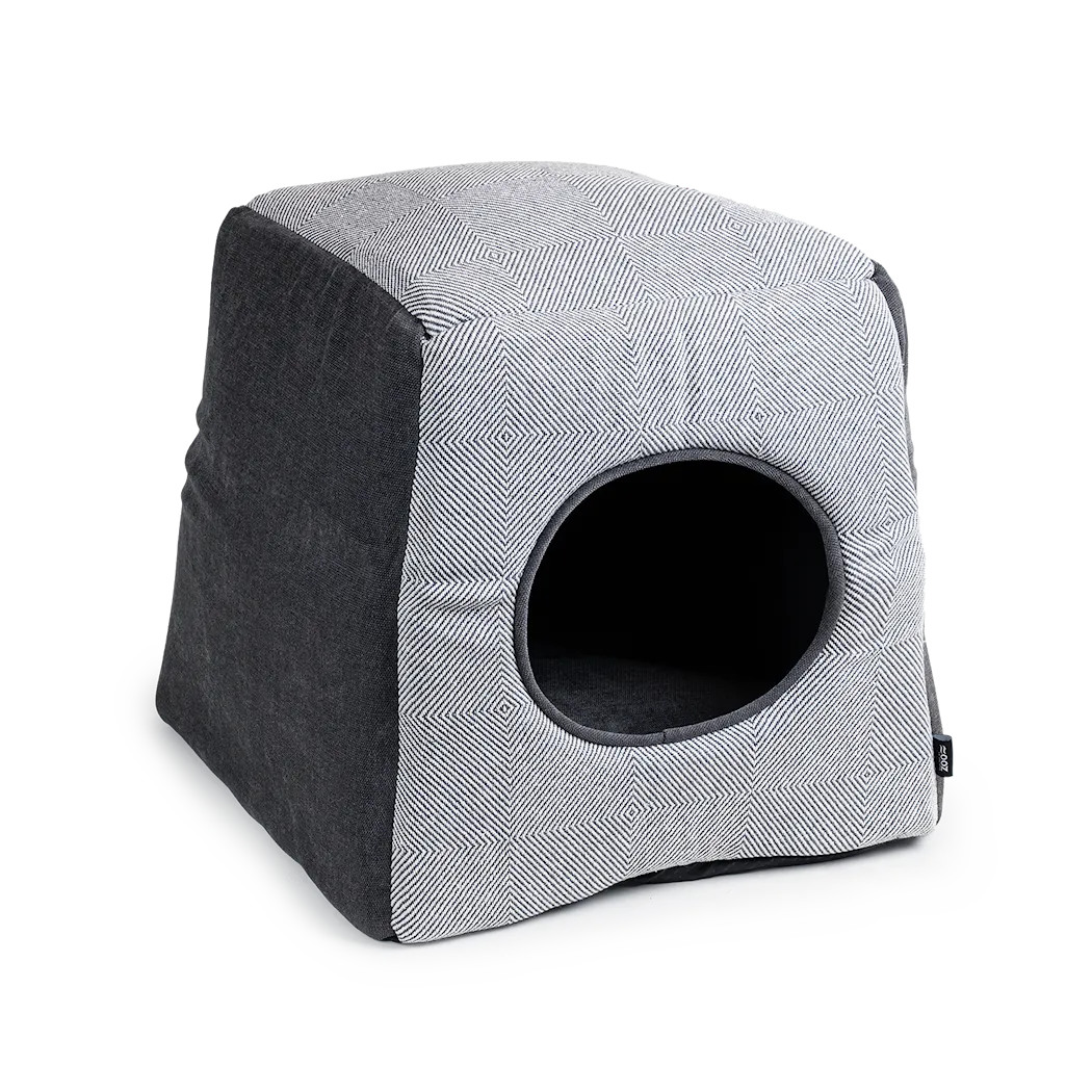 Selected by ZOO Bed 2in1 Hedvig, 40x40x39cm, Gray