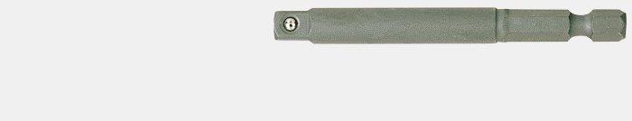 Proxxon 1/4inch adapter for electric screwdrivers or drills, 65 mm