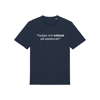 "Katten min tråkket på tastaturet!" 
