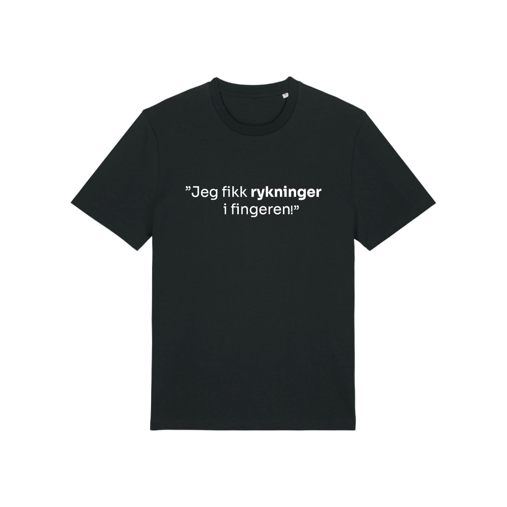 "Jeg fikk rykninger i fingeren"