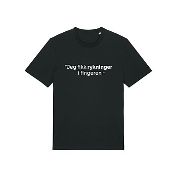 "Jeg fikk rykninger i fingeren"