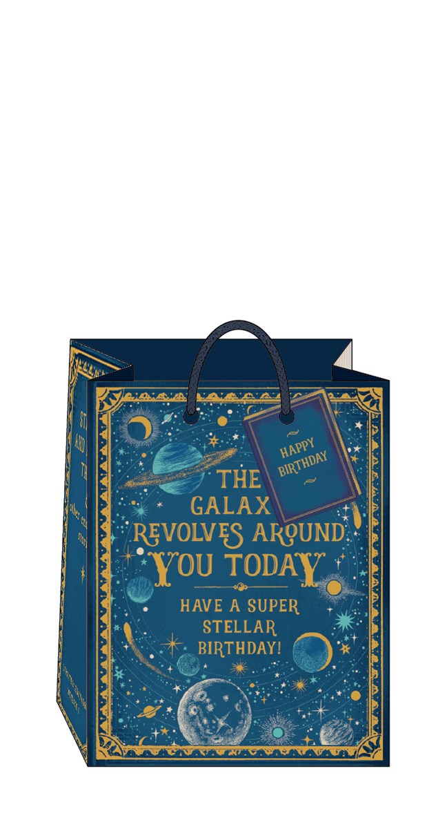 Storybook Galaxy Medium Portrait Gift Bag