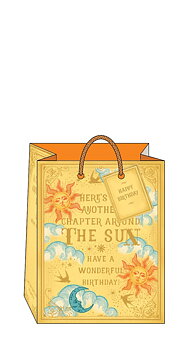 Storybook Sun Medium Portrait Gift Bag 