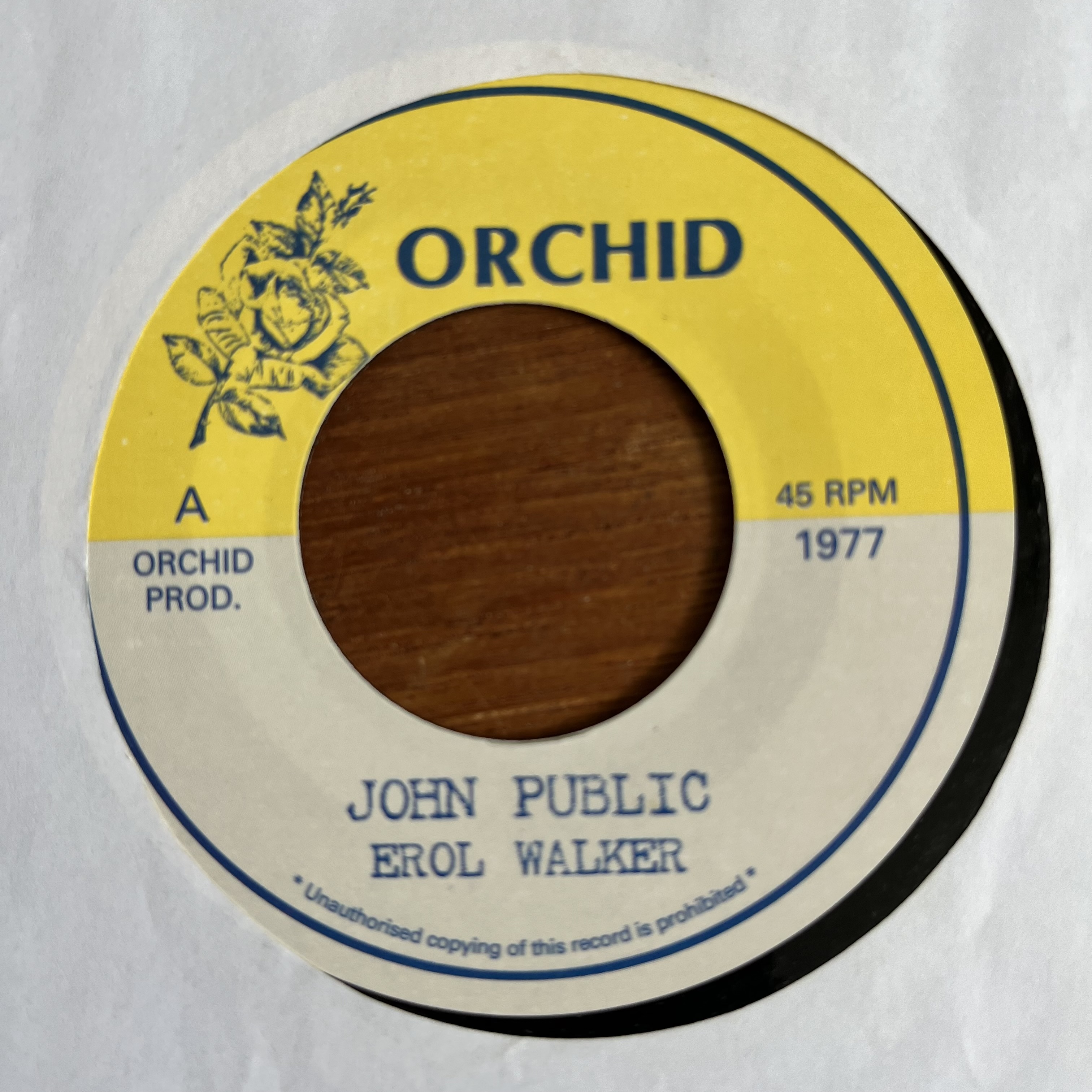 Erol Walker/The Upsetters – John Public/Public Version