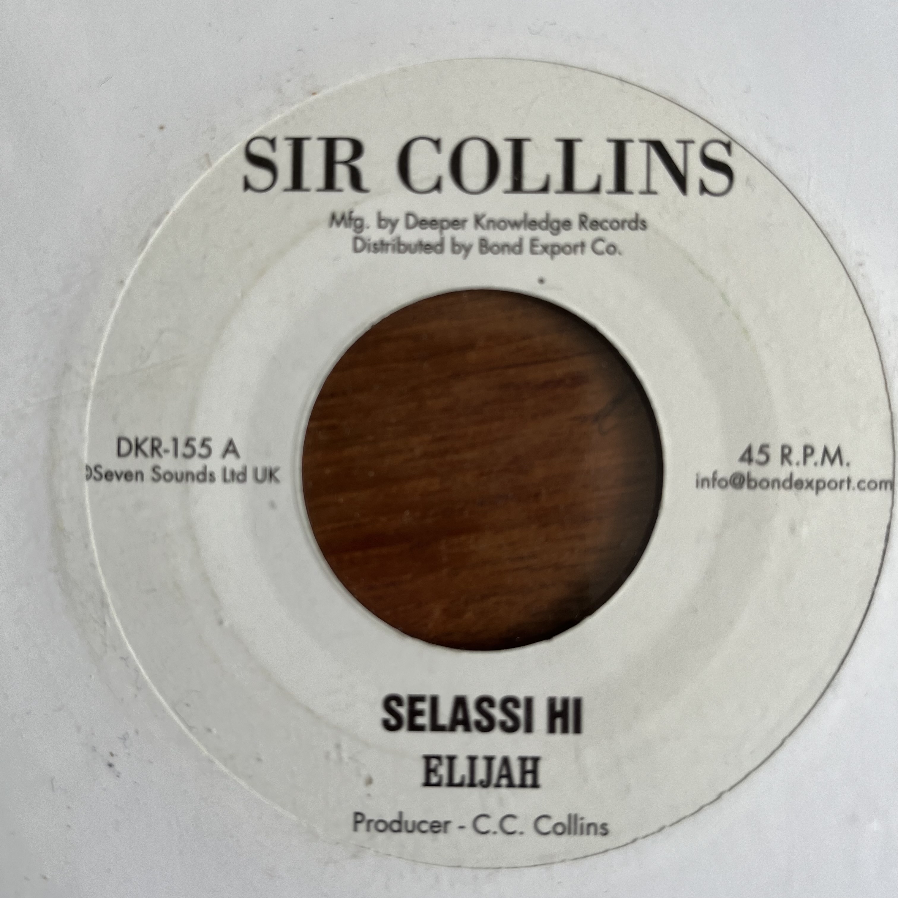 Elijah – Selassi Hi/Mount Zion