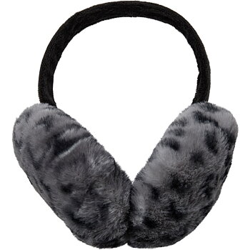 ELENASY EAR WARMERS Grey leopard