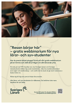 Utbildningsresan 1 – Resan börjar här – affisch A4