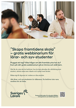 Utbildningsresan 2 – Skapa framtidens skola – affisch A4