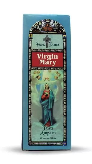Tulasi Virgin Mary Rökelse - Hexagram Paket