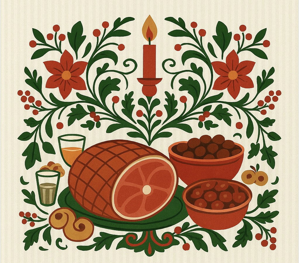 Dishcloth - Christmas Eve (December 24) - 2