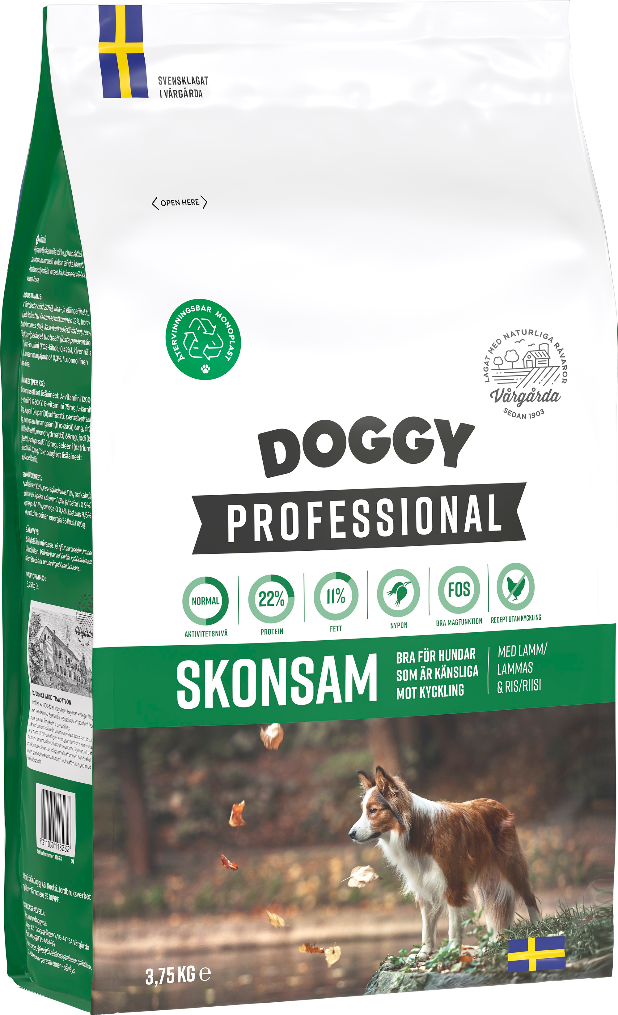 Doggy Professional - Skonsam(Välj vikt)