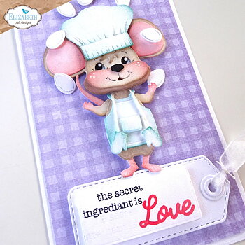Elizabeth - Clear stamps - In the kitchen Sentiments