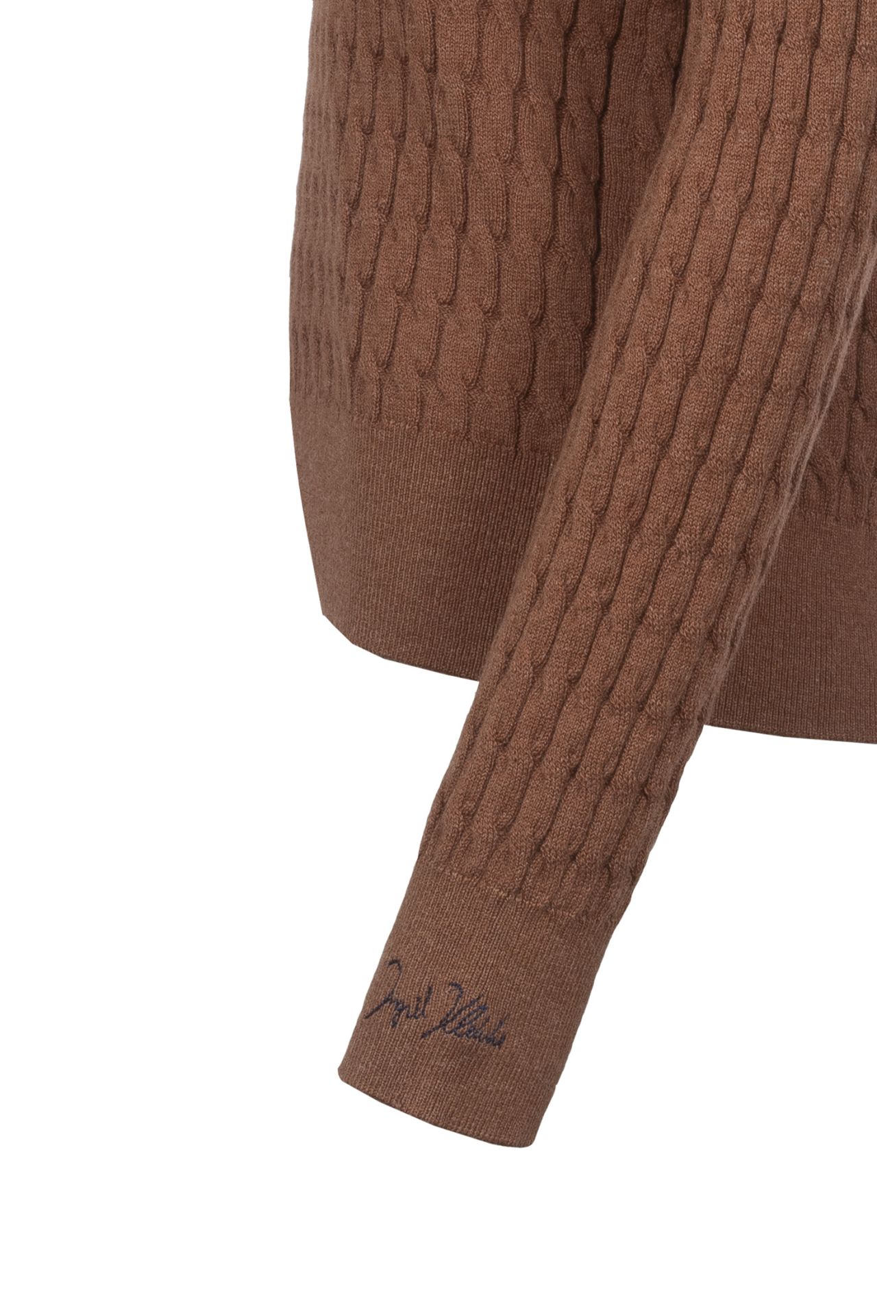CAVALKORI Klimke Edition Knitted Sweater - Tabak Melange 