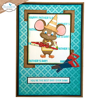 Elizabeth - Clear stamps - Best Dad Sentiments