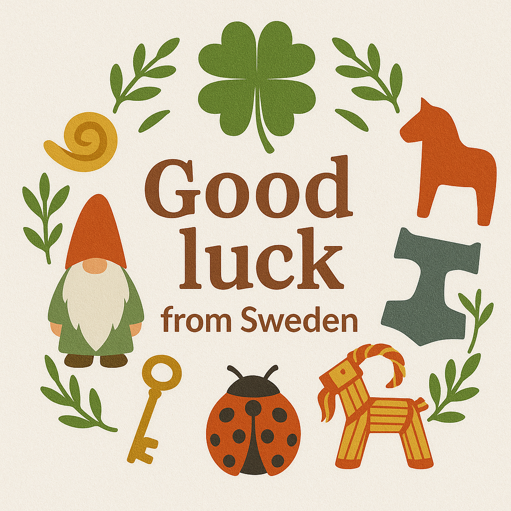 Disktrasa - Svenska lyckosymboler 