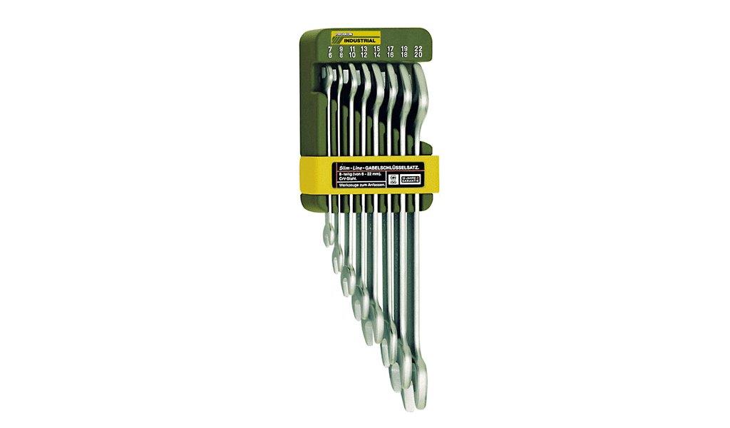 Proxxon SlimLine flat spanner set, 6 - 22 mm (8-piece)