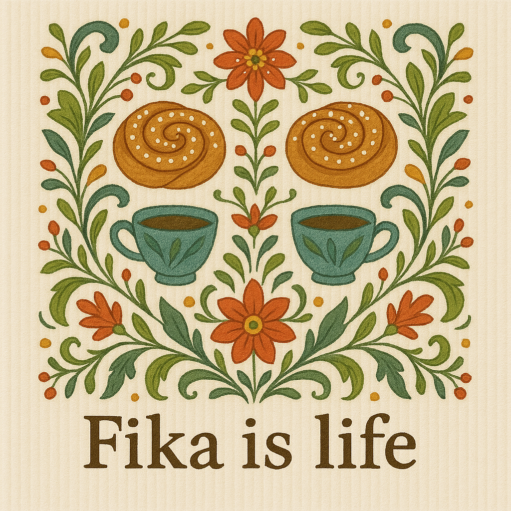 Dishcloth - Coffee break - Several motifs - 2