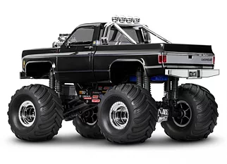 Traxxas TRX-4MT Chevrolet K-10 Monster Truck RTR Svart - 2S LiPo/USB Charger