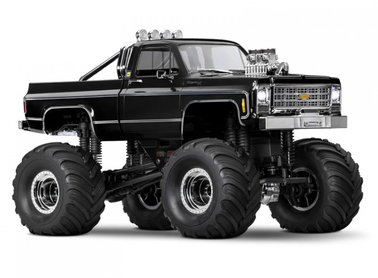 Traxxas TRX-4MT Chevrolet K-10 Monster Truck RTR Black - 2S LiPo/USB Charger