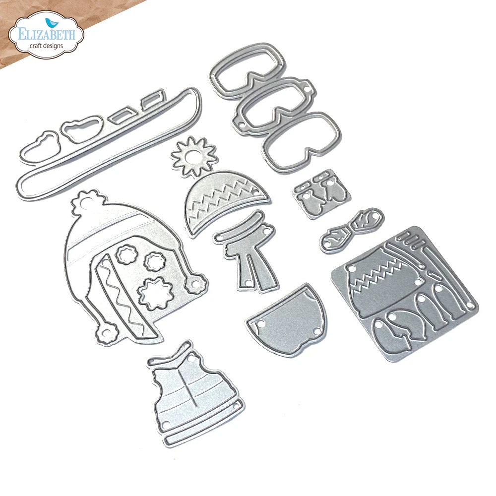 Elizabeth - Dies - Little Mouse Winter Accessories - 2